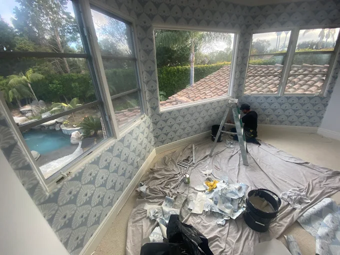 Wallpaper installation San Diego